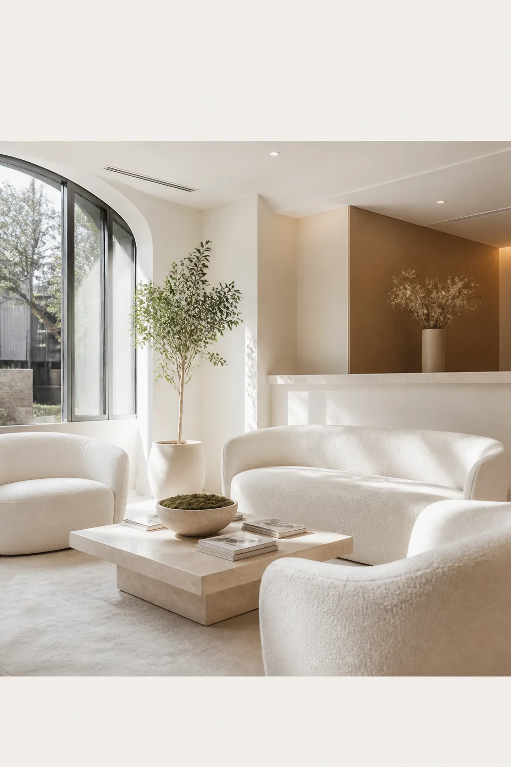 Boutique clinic waiting lounge