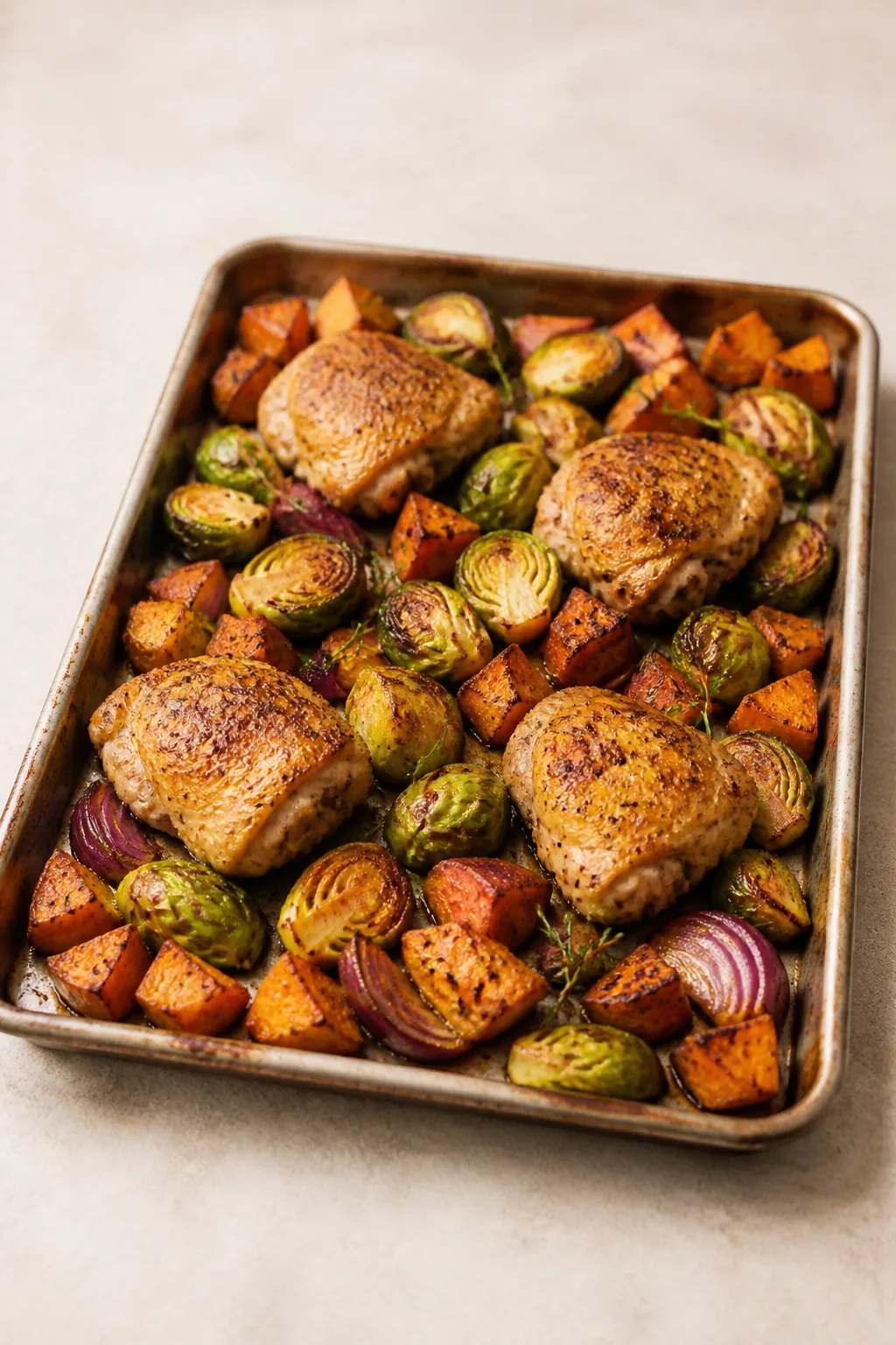 Weeknight plated dinner