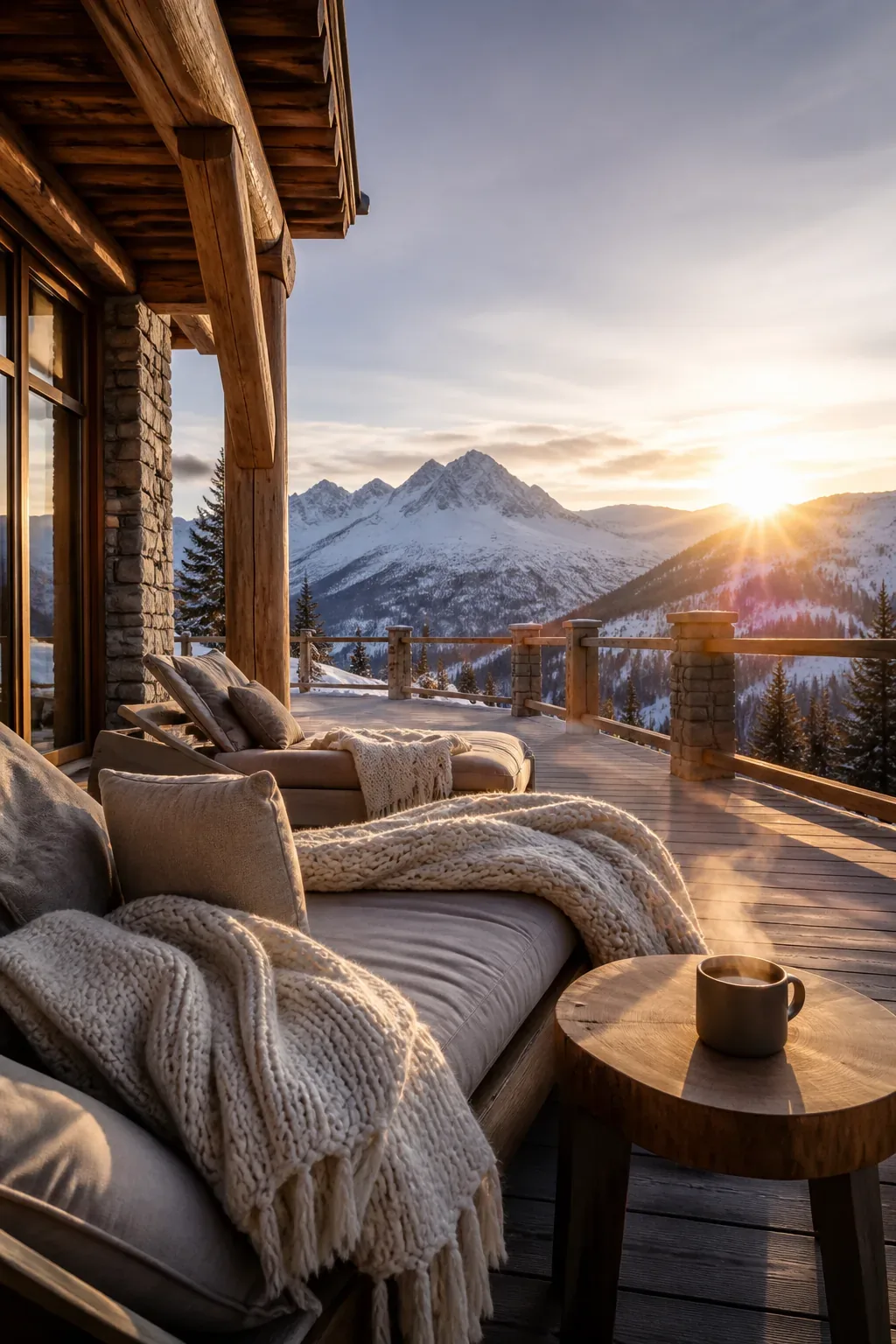 Mountain terrace