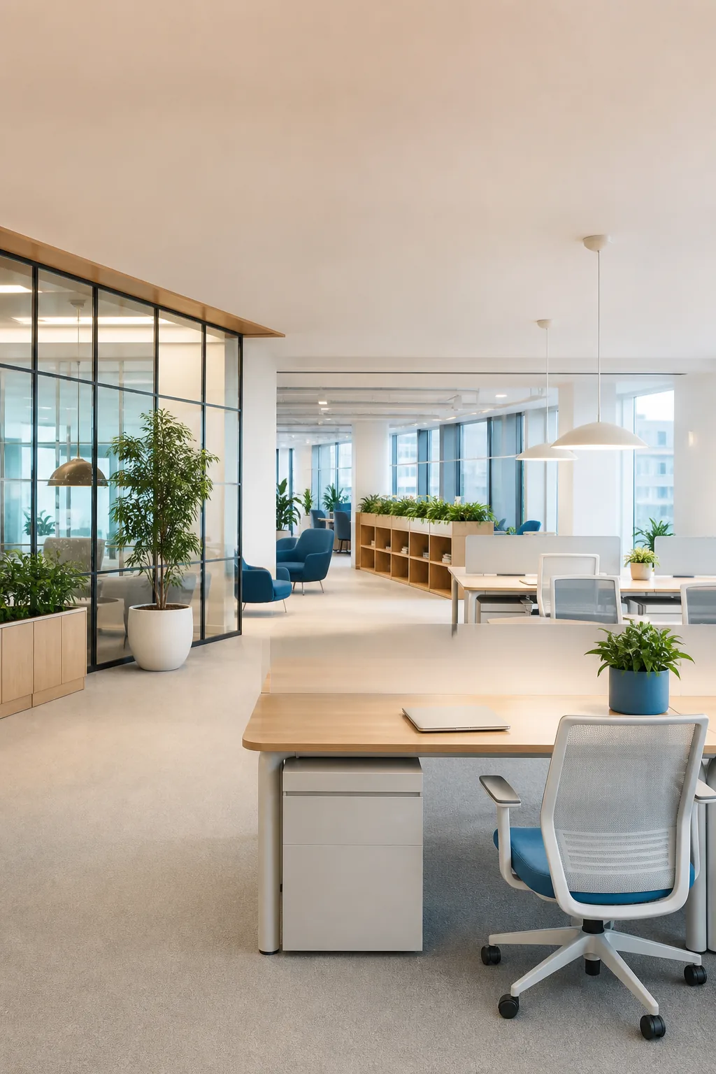 Modern SaaS office interior