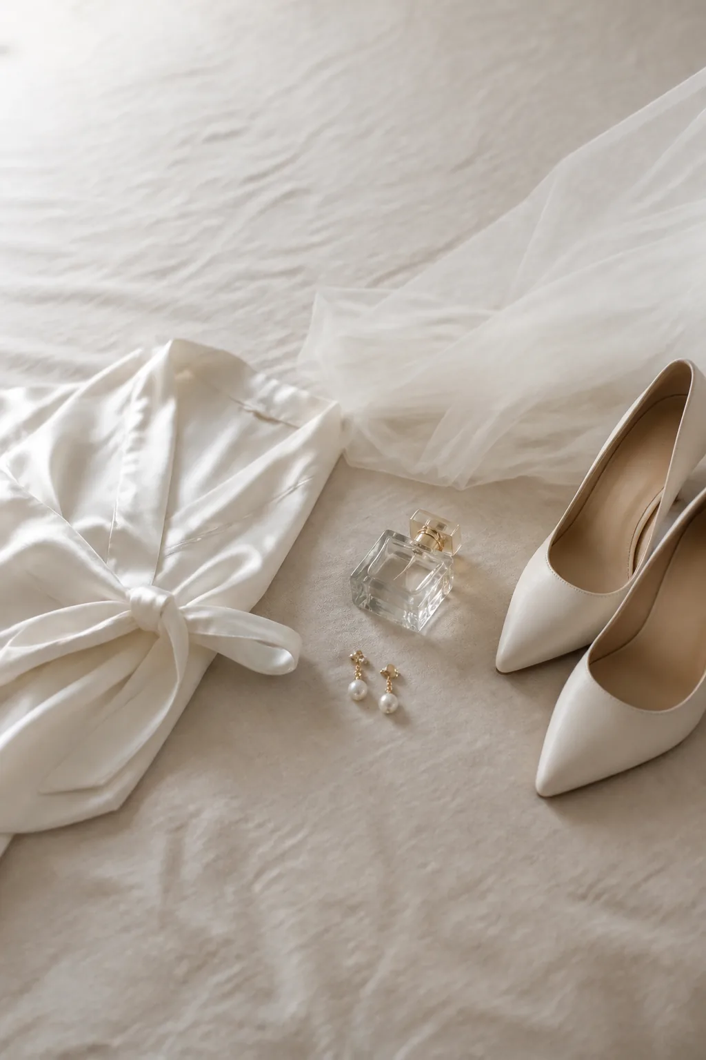 Getting-ready bridal details